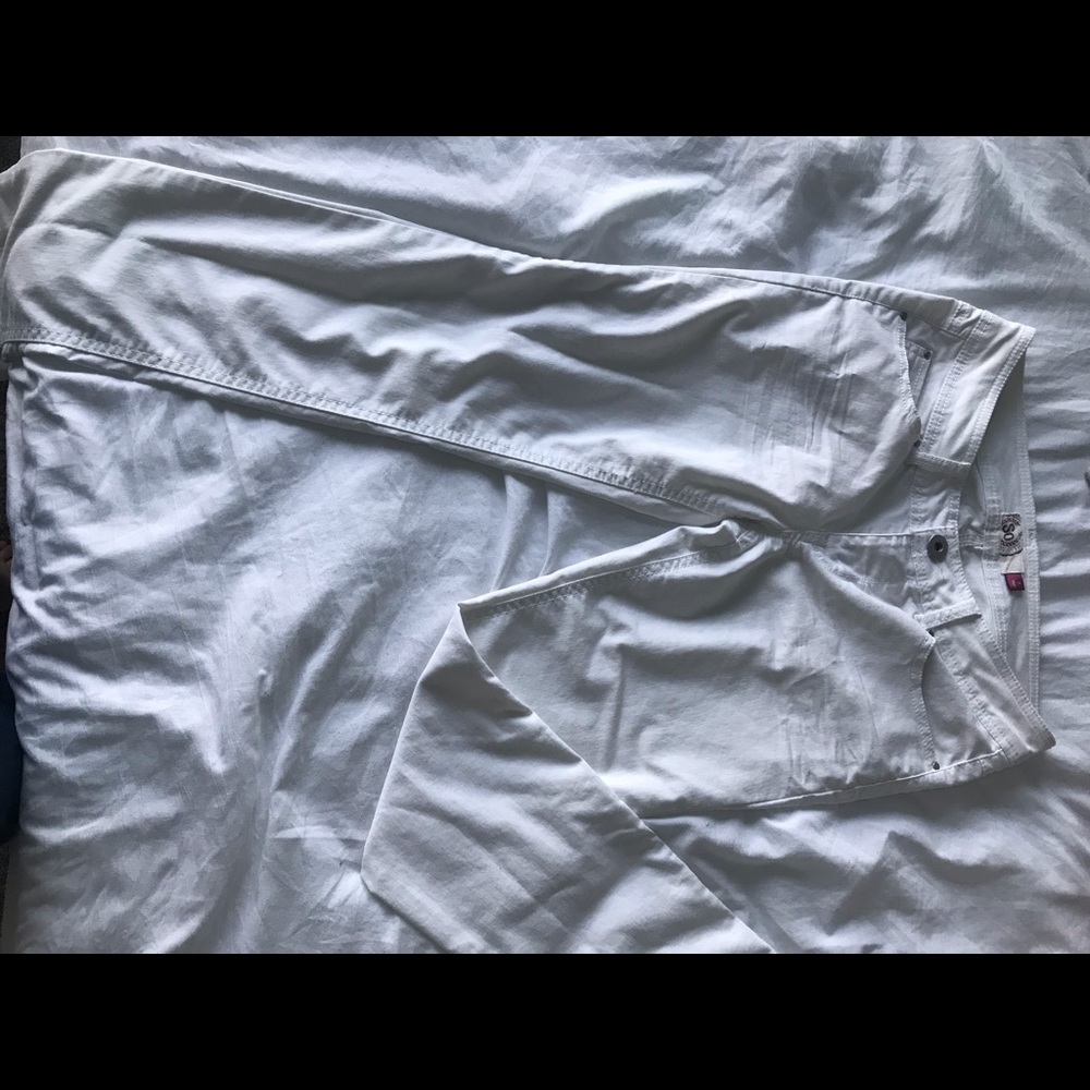 White jeans